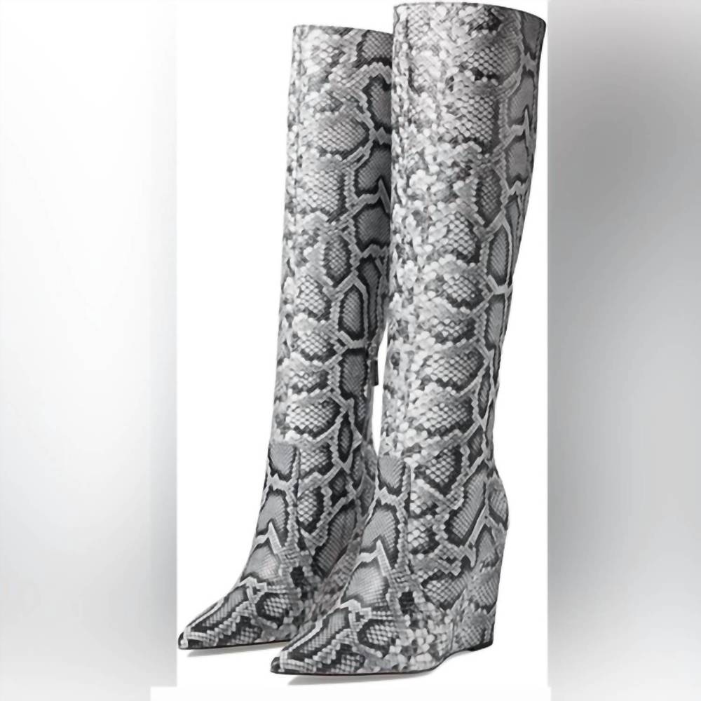 NEW MICHAEL KORS isra wedge in grey